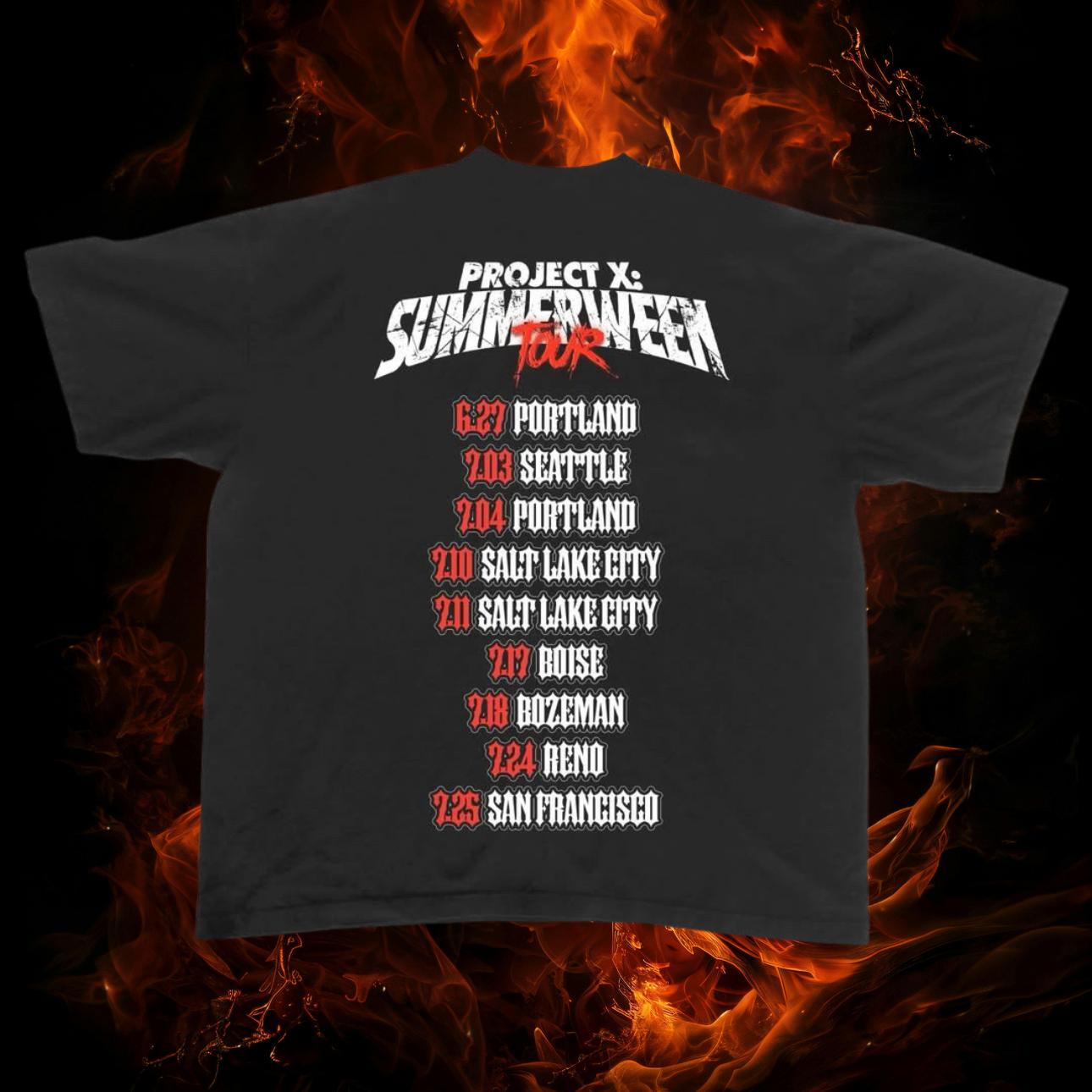 Summerween Horror T-Shirt — Project X Michael Myers Design