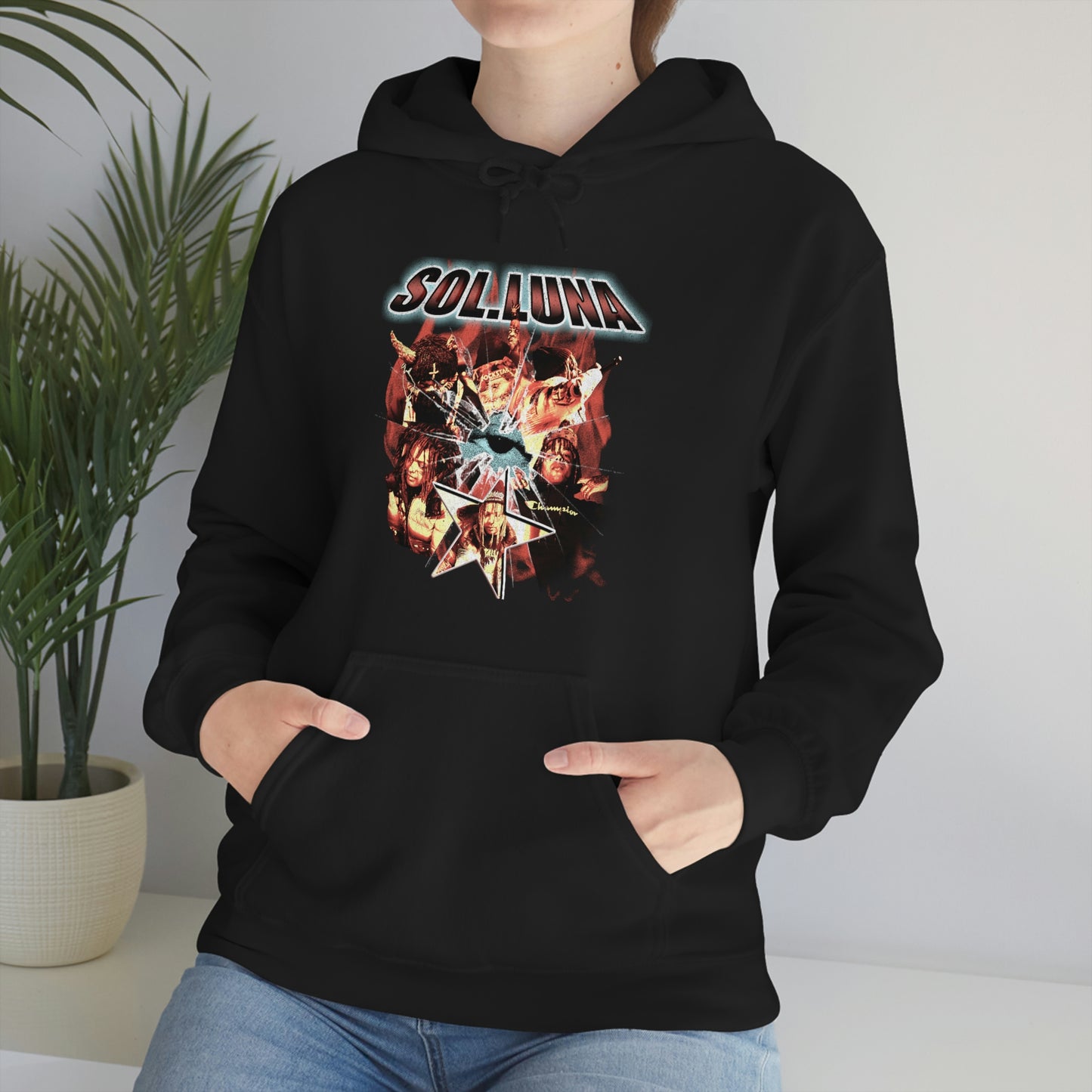 Sol.Luna Collage Hoodie