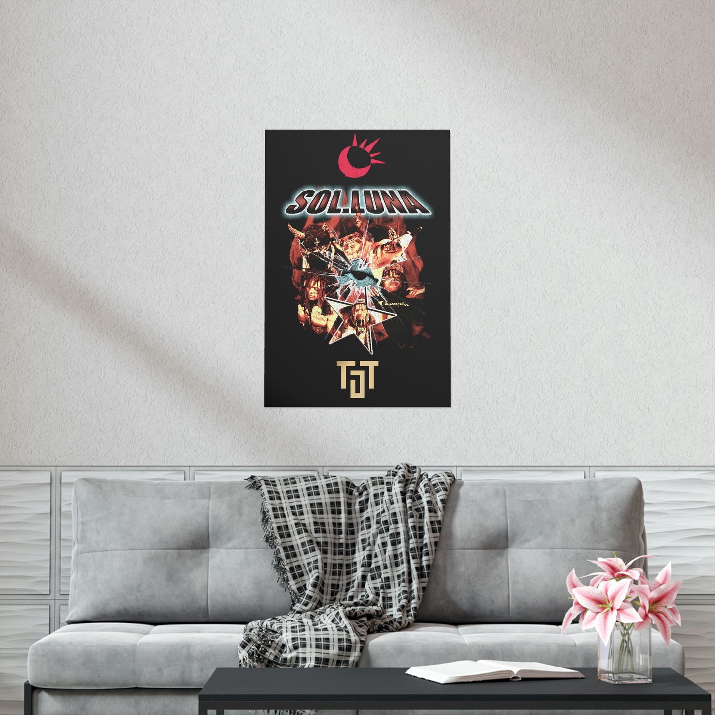 Sol.Luna Collage Poster
