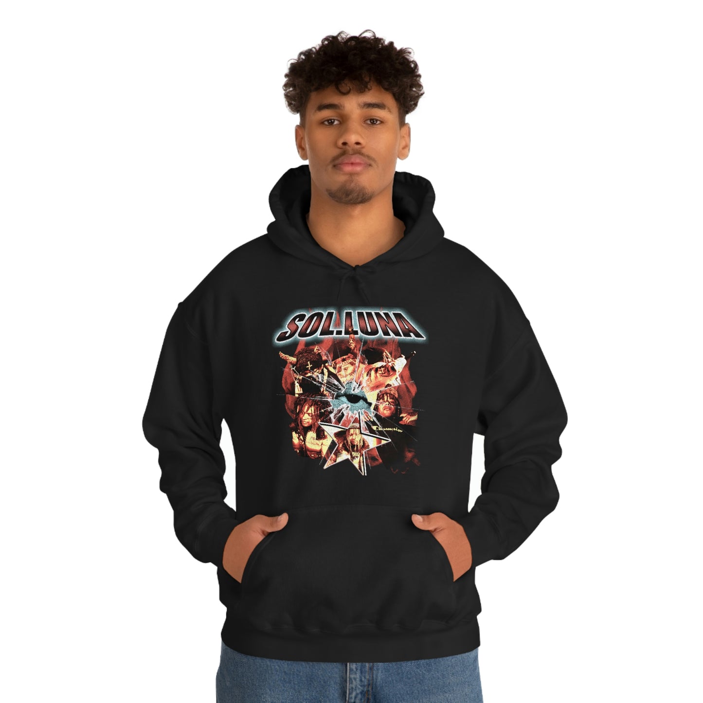 Sol.Luna Collage Hoodie