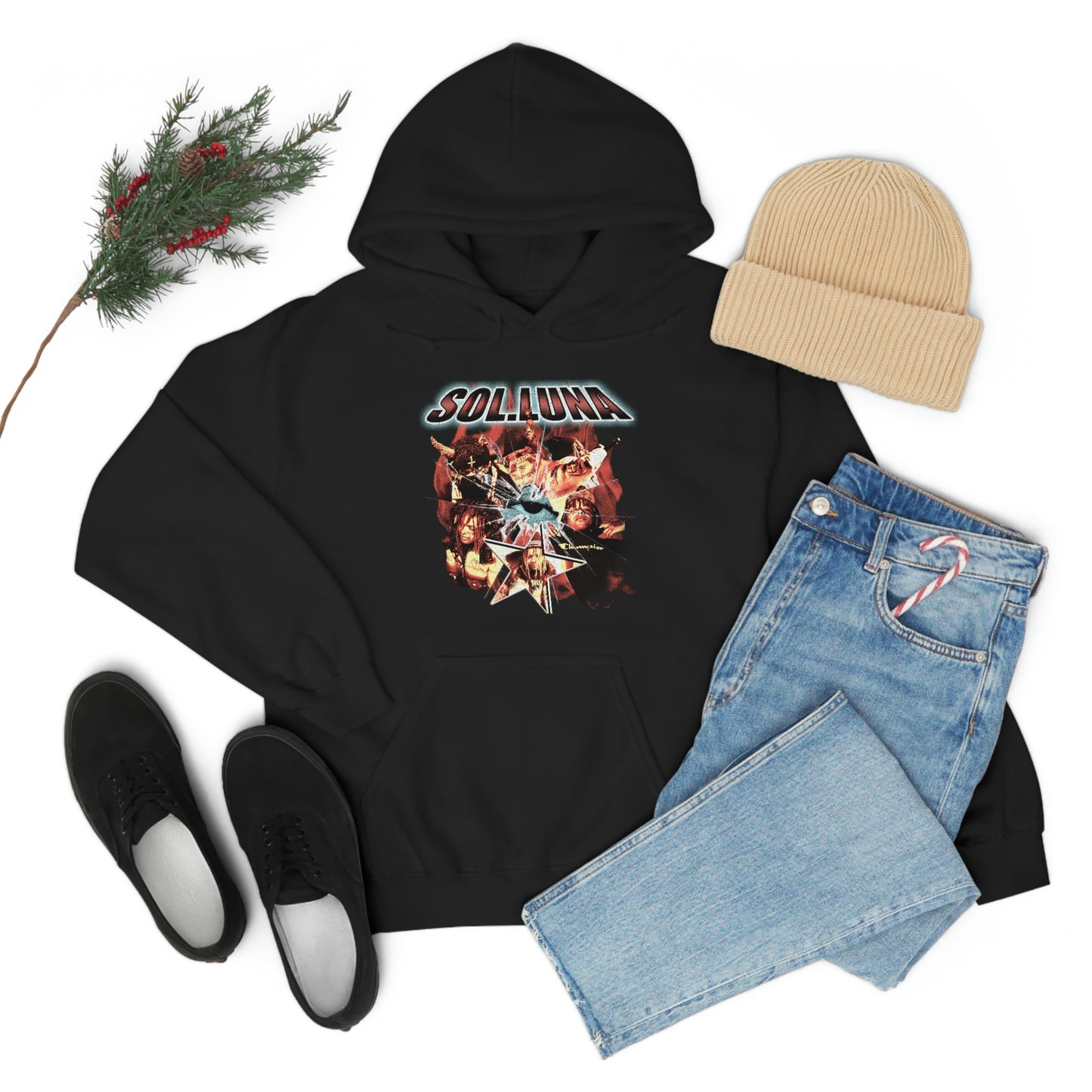 Sol.Luna Collage Hoodie
