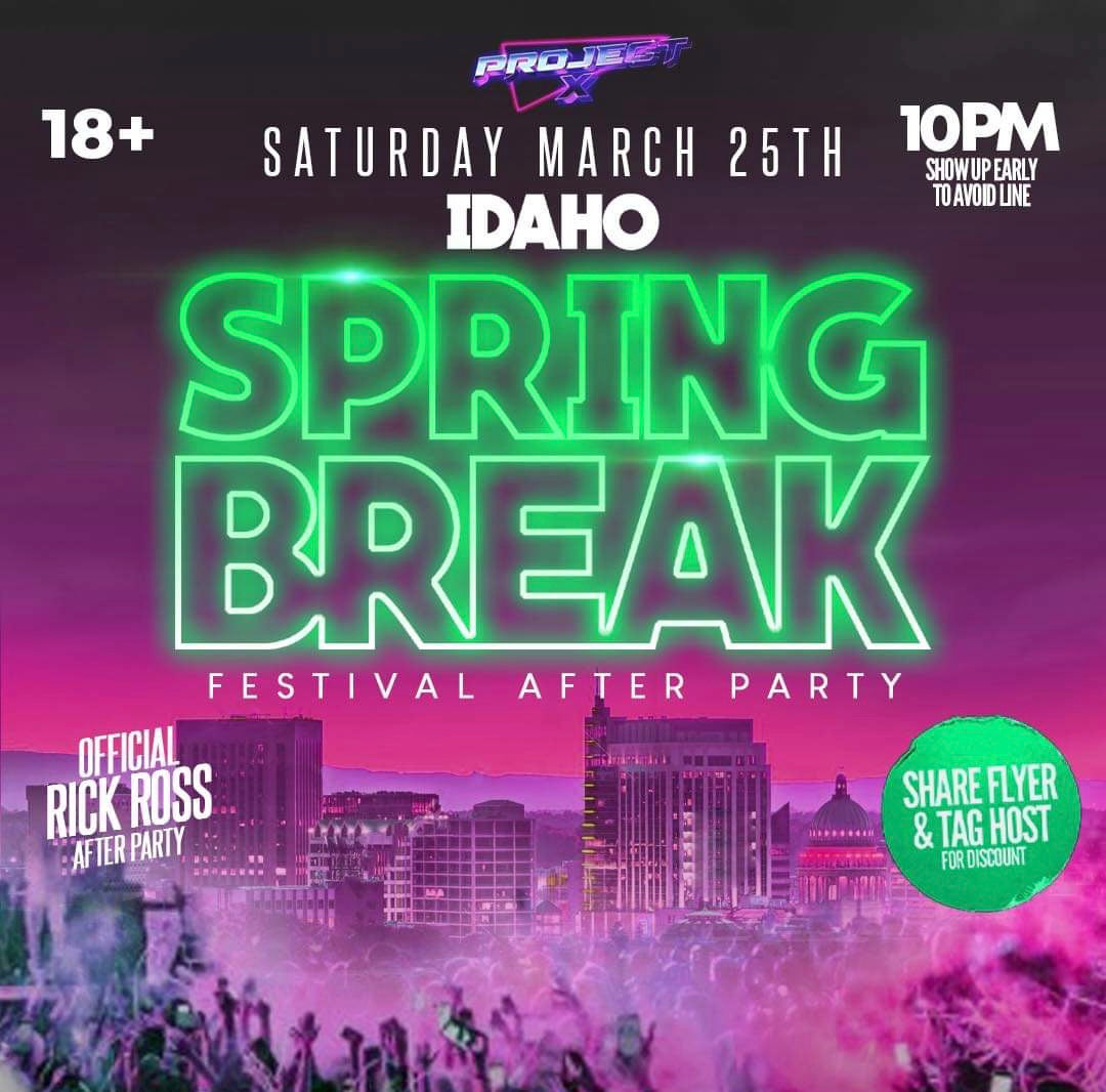 Idaho Festival After Party VIP
