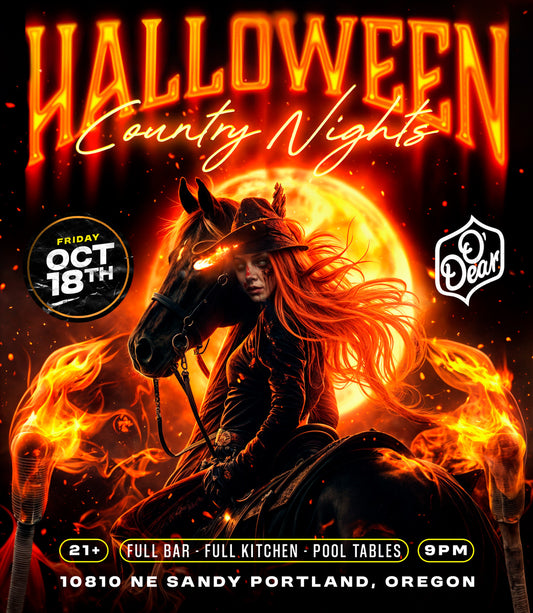 Halloween Country Nights (Table & Group Pass)