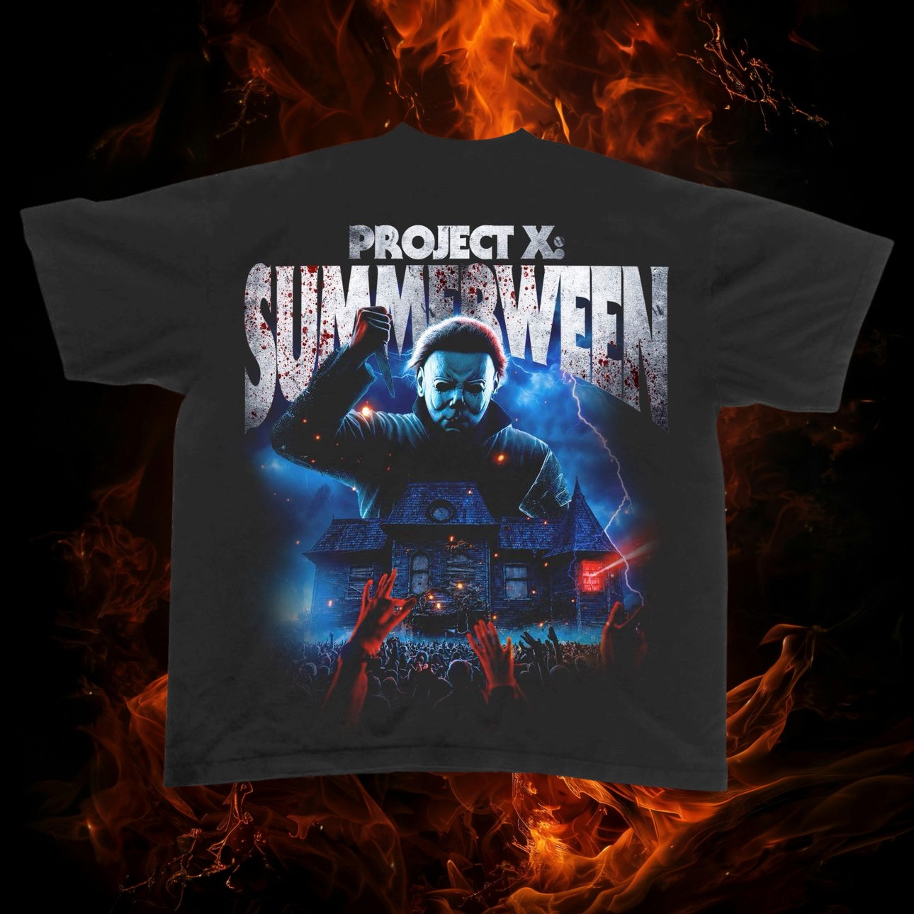 Summerween Horror T-Shirt — Project X Michael Myers Design