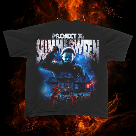 Summerween Horror T-Shirt — Project X Michael Myers Design