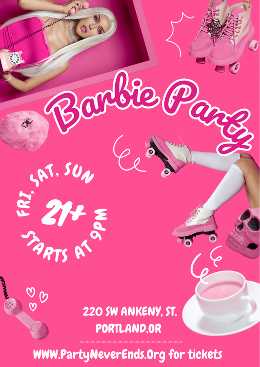 Barbie Party: General Admission (Day 3)