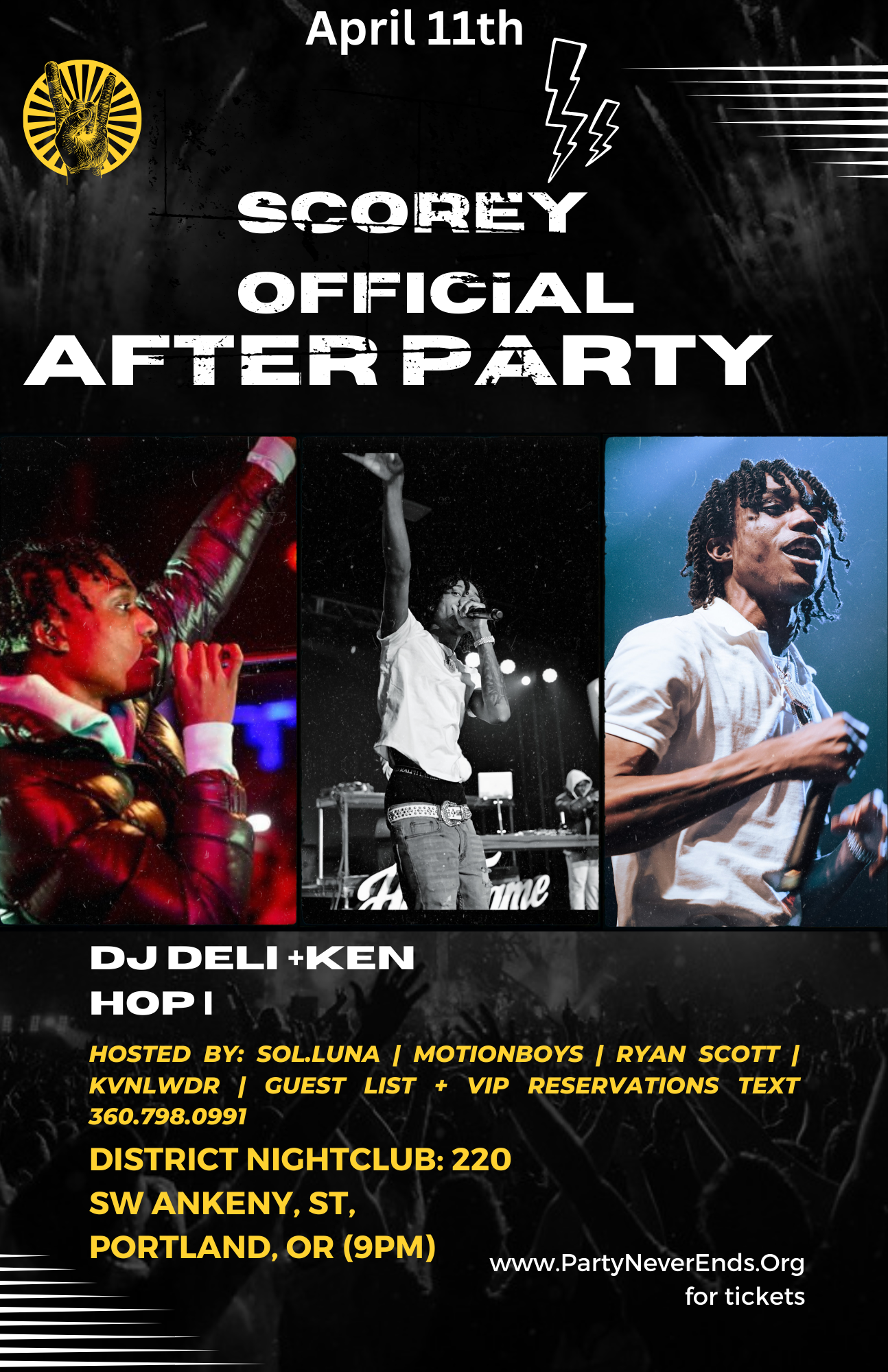 Scorey Official After Party: General Admission