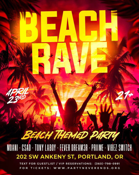 Beach Rave: General Admission