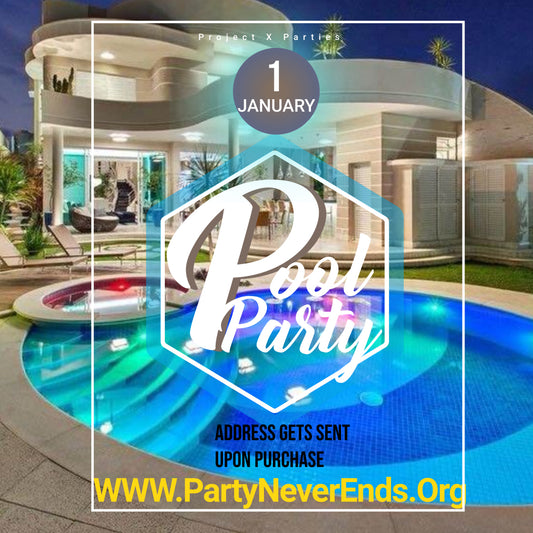 New Year Pool Party