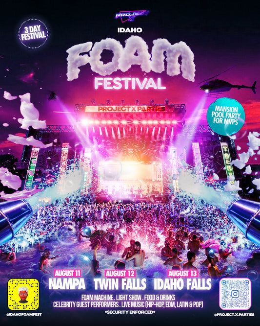 Idaho Foam Festival Platinum Pass (3 Day MVP Pass)