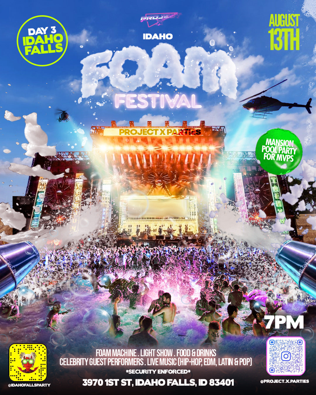 Idaho Falls Foam Festival (MVP)