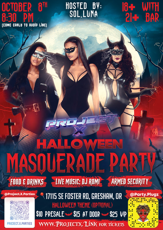 Masquerade Party VIP