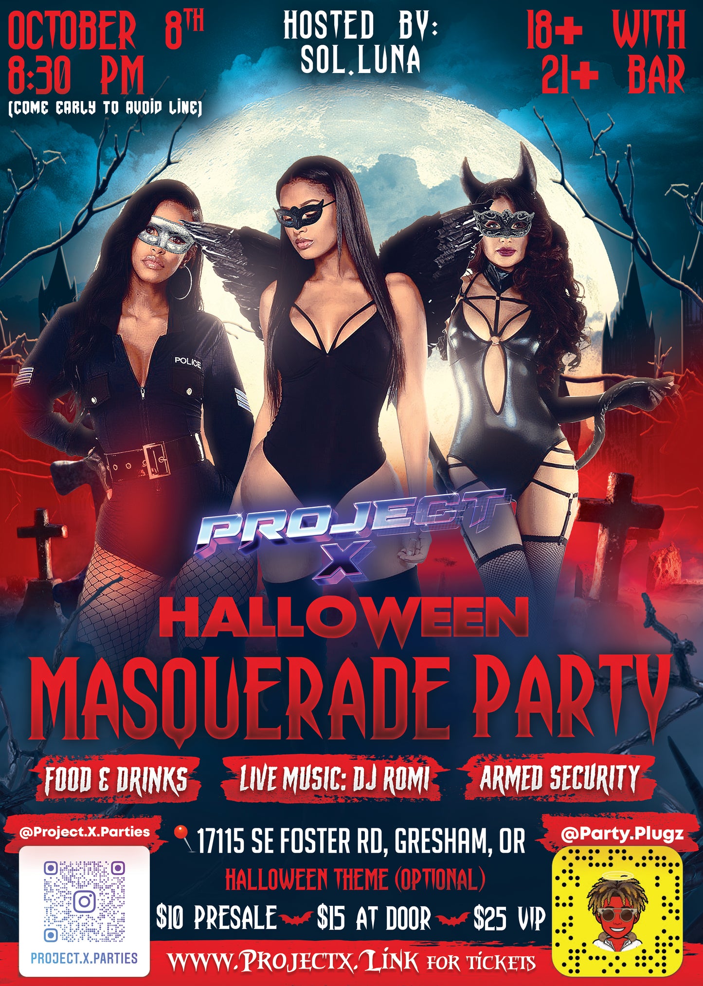 Masquerade Party General Admission