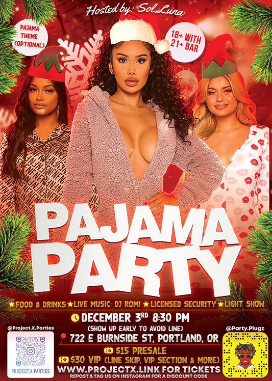 Pajama Party VIP