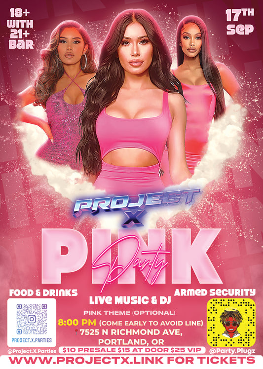 Pink Party VIP