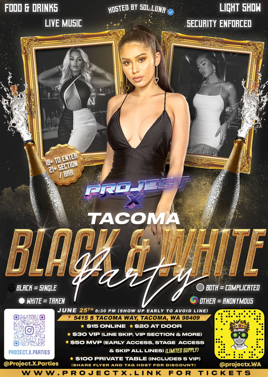 Tacoma Party VIP