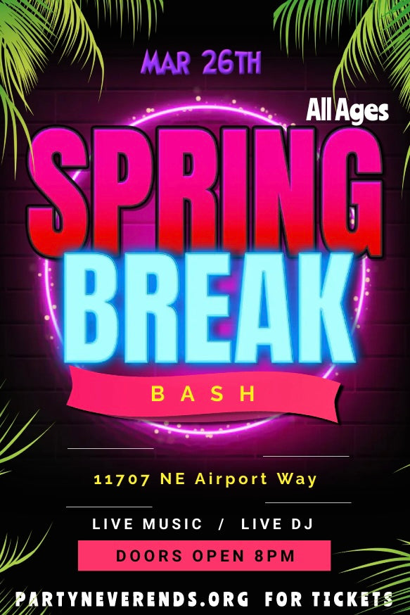 Spring Break Bash VIP