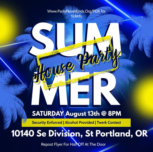 Summer House Party General Admission