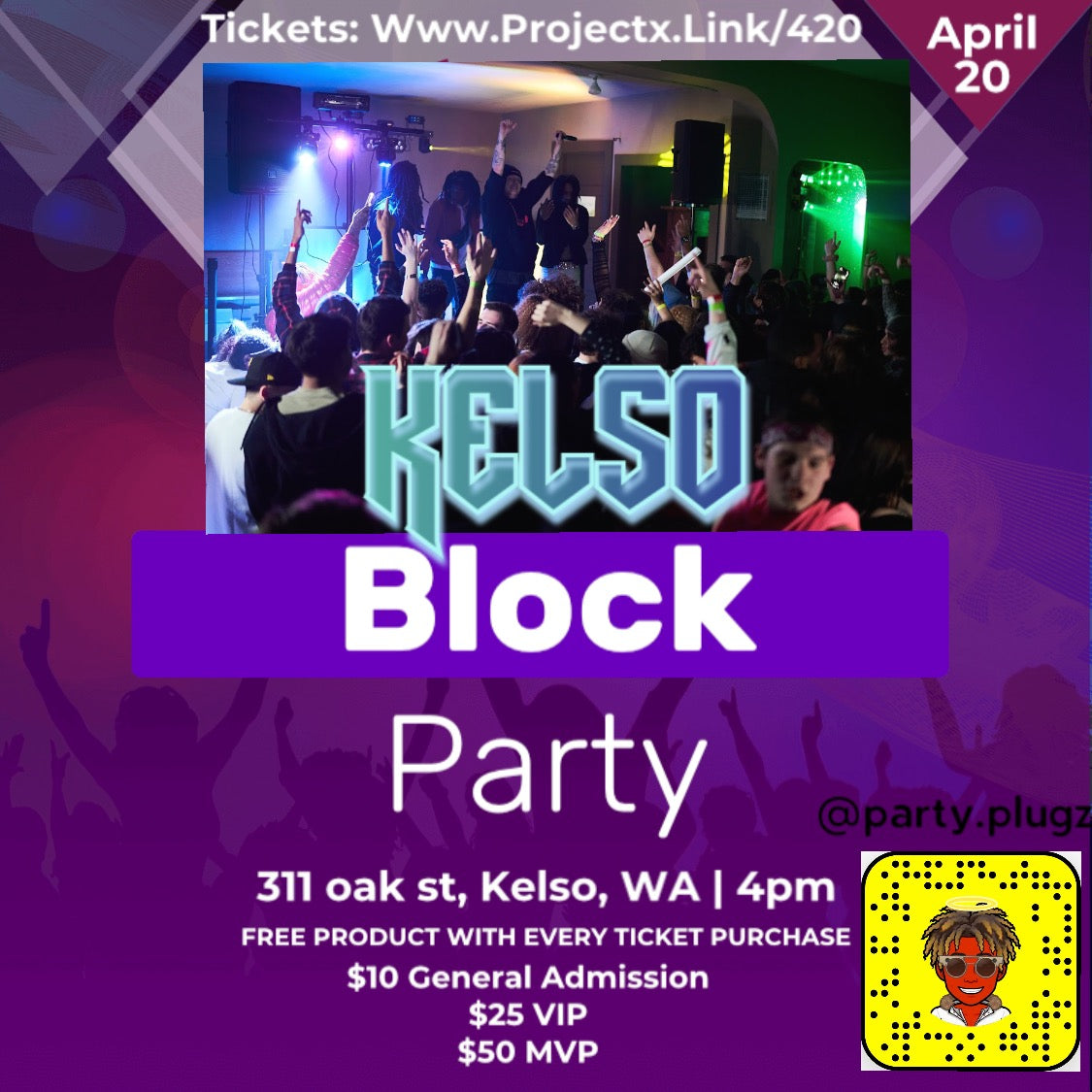 Block Party General Admission
